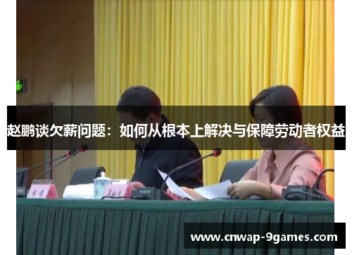 赵鹏谈欠薪问题:如何从根本上解决与保障劳动者权益 赵鹏谈欠薪问题:如何从根本上解决与保障劳动者权益